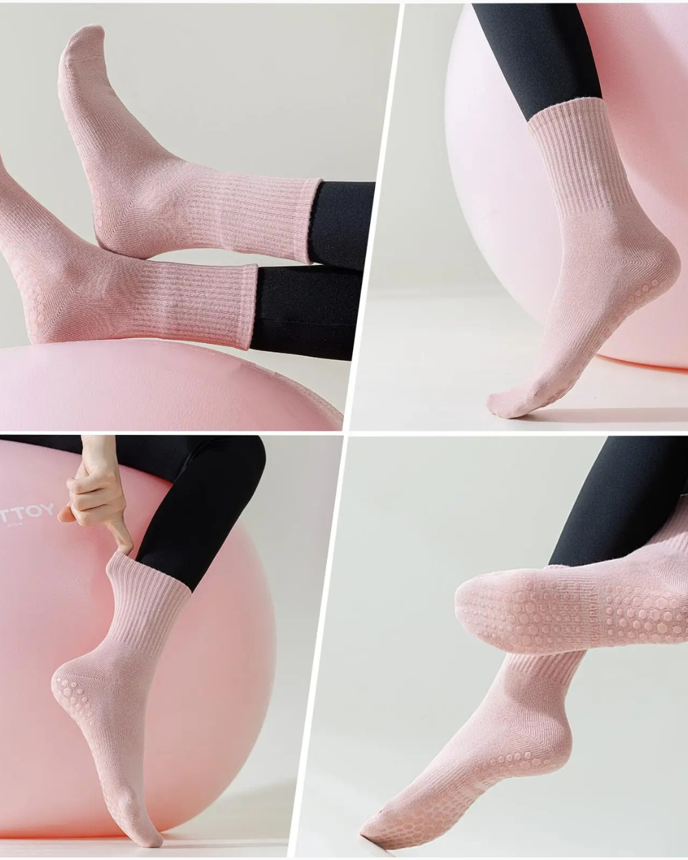 Hello Grip Socks – 4-Pack